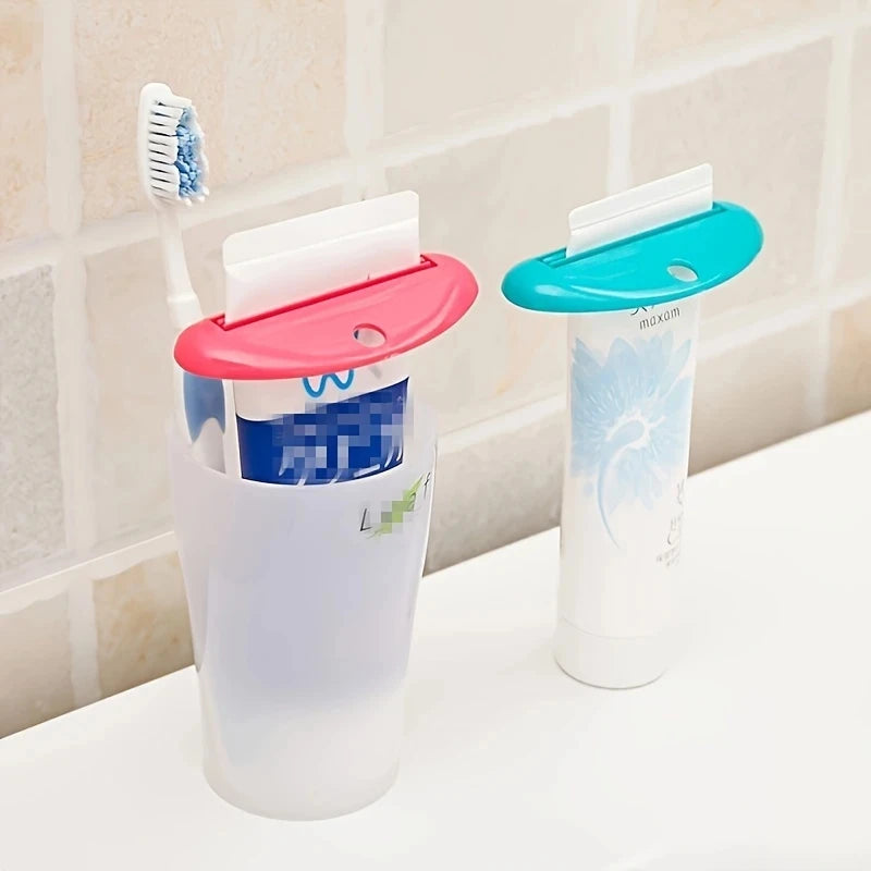 Espremedor Manual de Pasta de Dente – Fácil Uso e Dispenser para Banheiro