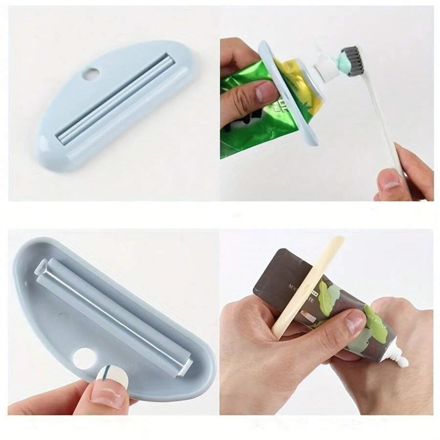 Espremedor Manual de Pasta de Dente – Fácil Uso e Dispenser para Banheiro