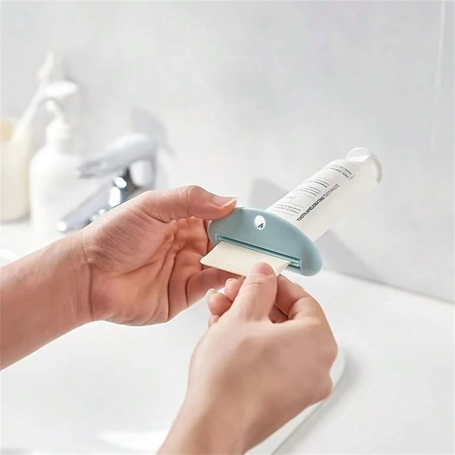 Espremedor Manual de Pasta de Dente – Fácil Uso e Dispenser para Banheiro