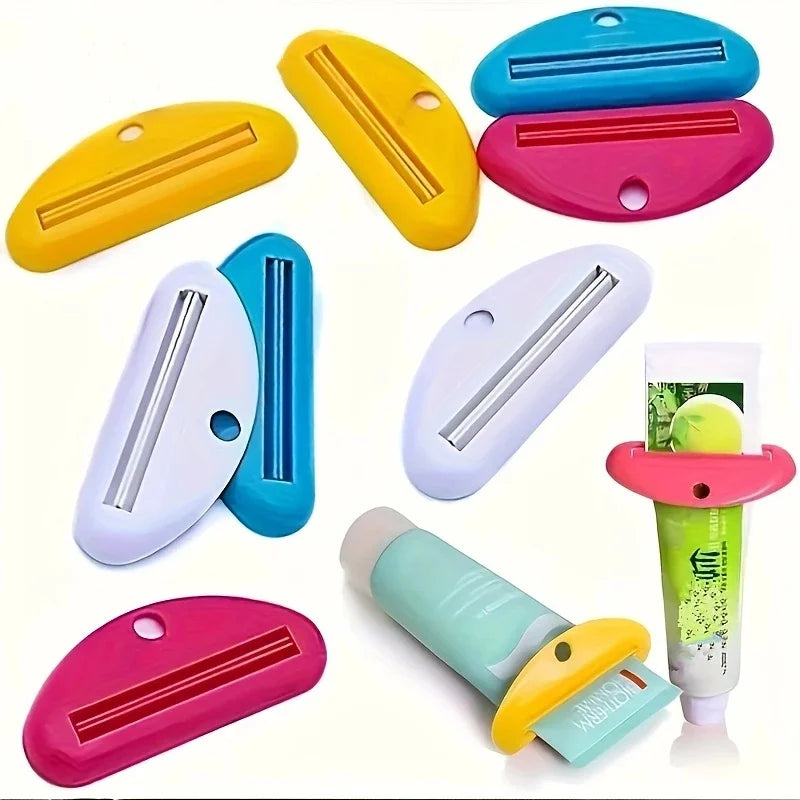 Espremedor Manual de Pasta de Dente – Fácil Uso e Dispenser para Banheiro