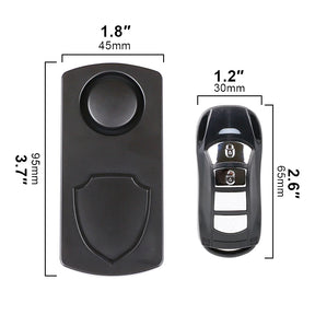 Alarme Antifurto p/ Bike e Moto – Sem Fio, com Controle e Sensor de Vibração