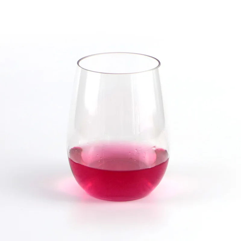 Kit 4 Copos Descartáveis 470ml – Sem Haste, Livre de BPA e Inquebráveis