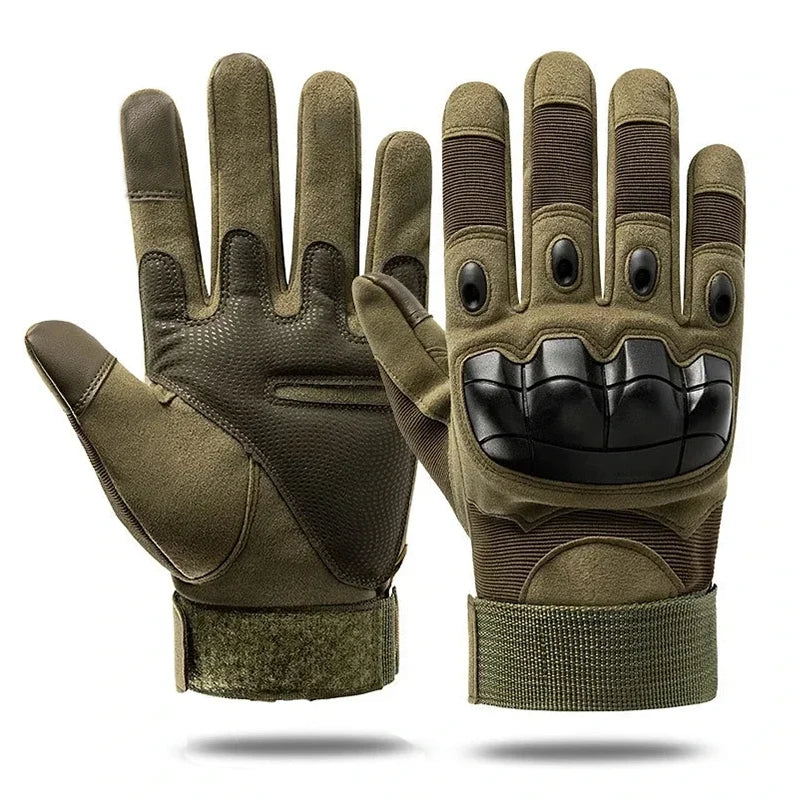 Luvas Táticas Multifunção – Toque na Tela, Proteção Completa, Esportes, Moto, Tiro e Caminhada